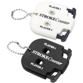 xianshi Set of 2 Golf Result Counters, Golf Scorer Counters, 2 Digits Mini Square Result Handy Goalscorer Number Shots Stroke Putting Score Counter for Goalkeeper 2 Players Score Counters