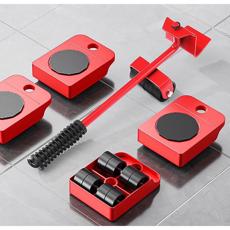 Large Furniture Mover Tool Set, 5 Pcs Appliance Lifter and