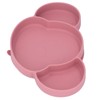 Baby Suction Plate Silicone Thick Edge Skid Resistance Cute Bear
