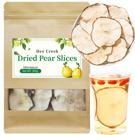 Hee Creek Dehydrated Pear Slices Bulk 300g/10.58oz Cocktails Dried Pear 雪梨片