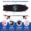 BELEEV Cruiser Skateboards for Beginners, 27 Inch Complete Skateboard for