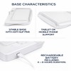 Rechargeable Lighted Magnifying Glass with Stand – Hands Free 5X