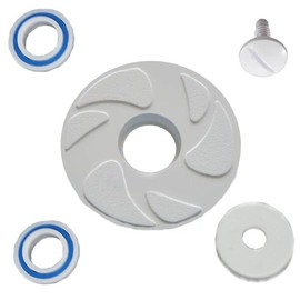 IKSI Pool Cleaner Small Idler Wheel C16 Assembly with Ball Bearing C60, Wheel Screw C55 and Wheel Washer C64 fits Polaris 280 180 Pool Cleaner Roller