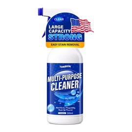 TONBEEN Wood Floor Cleaner Spray for Deep Cleaning, Powerful Stain Remover for Hardwood Floors, Grout, and PVC Surfaces, Lifts Shoe Marks, Grease, Drink Spills & Dirt, Safe for Sealed Finishes, 500ml