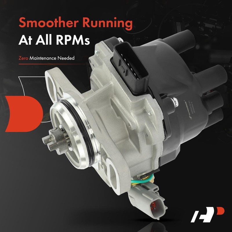 A-Premium Ignition Distributor with Cap and Rotor Compatible with Nissan