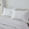 Brandream Quilted Pillow Shams Cotton Set of 2 King Size