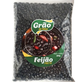 Feijao Preto (17.6 oz (500 g) Black Beans