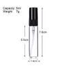 Enslz 5ml Perfume Mist Spray Bottles Refillable Mini Empty Travel