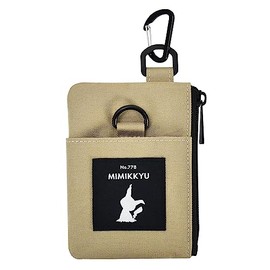 Marimo Craft pokemon0021 Pass Case, Commuter Holder, Pass Pouch, Carabiner, Accessory Case, Coin Purse, Key Case, For Work or School or Travel, Women's, Men's, Adults, Students, Children, Cute,