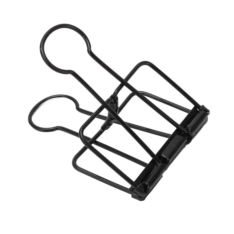 30Pcs Wire Binder Clips 2 Inch Hollow Out Strong Clamping