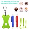 EIROVYA Tick Tweezers 6 in 1, Tick Tweezers for Dogs,
