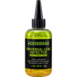 DOSIDIAG Universal Leak Detector – Tracer Dye for Pool, Spa, Plumbing, Roof, Car – High Visibility – Fast Detection - 100% UV Compatible