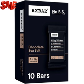 Gluten-Free Chocolate Sea Salt Chewable Protein Bars, Gluten-Free, Ready-to-Eat
