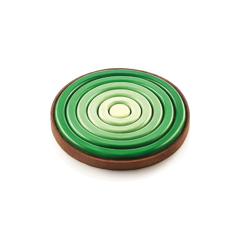 Silikomart Tart Ring 210 Inch Heat Resistant Perforated Plastic Cutting