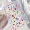 Summer Beach Vacation Sunglasses Slipper Swimsuit Nail Stickers Cute Swimming
