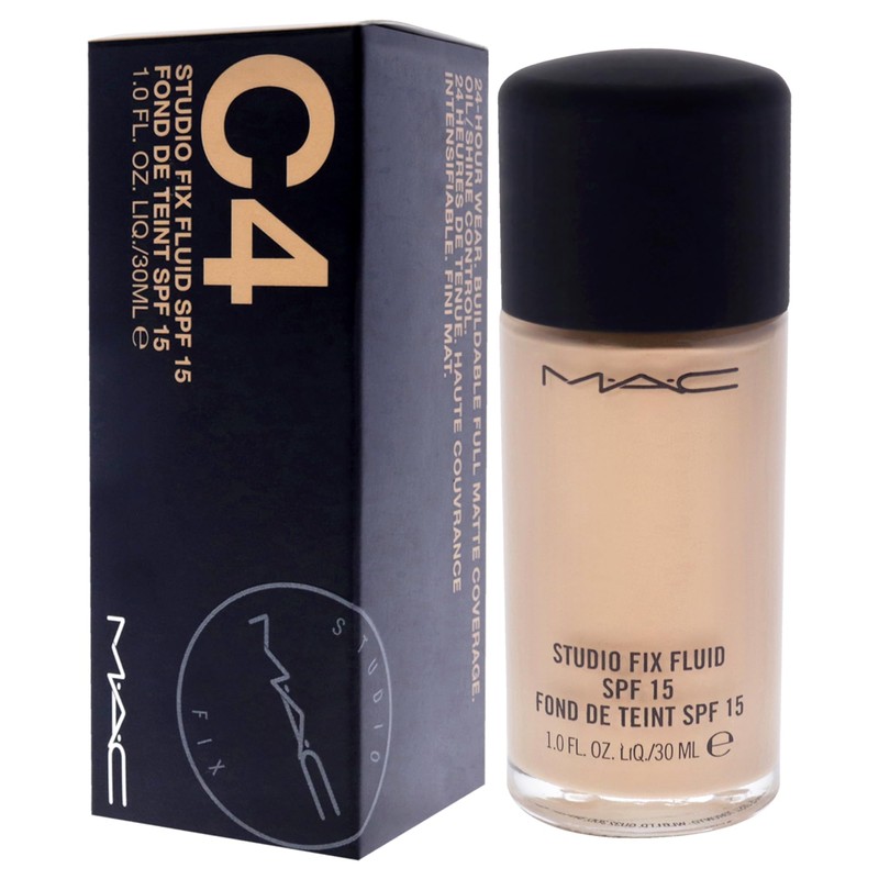 M.A.C Studio Fix Fluid Foundation Spf 15 C4, 1 Ounce