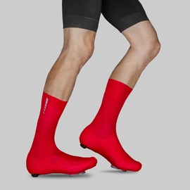 GripGrab 2nd Generation RaceAero TT Raceday Lycra Shoe Cover 2 Lightweight Aerodynamic Road Cycling Performance Overshoe