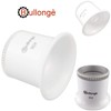 Bullongè TB Pearl-White Watchmaker's Control Magnifier for Watch Repair -