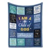 Kendt Christian Gifts for Men,Dad,Son,Him,Christian Throw Blanket,Inspirational Religious Graduation,Birthday Gifts