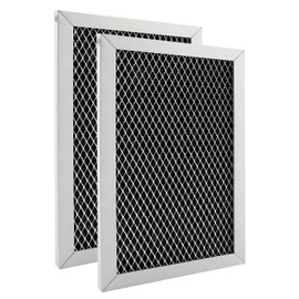 JX81C Microwave Charcoal Filter Replacement for GE&LG, WB02X10776 5230W1A011E Compatible Countertop Microwave Filter