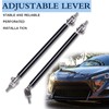SZKAIDAG Universal 8"-11" Splitter Strut Rods, Adjustable Black Front Lip