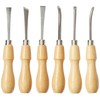 Excel 56009 Deluxe Woodcarving Tool Set, Brown