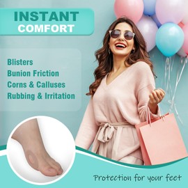 Moleskin for Blisters, Adhesive Moleskin Padding, Multi-Shaped Moleskin Pads for Shoes, Toes, Heel | Blister Prevention and Reduce Friction - 6 Sheets (66 Pieces Total)