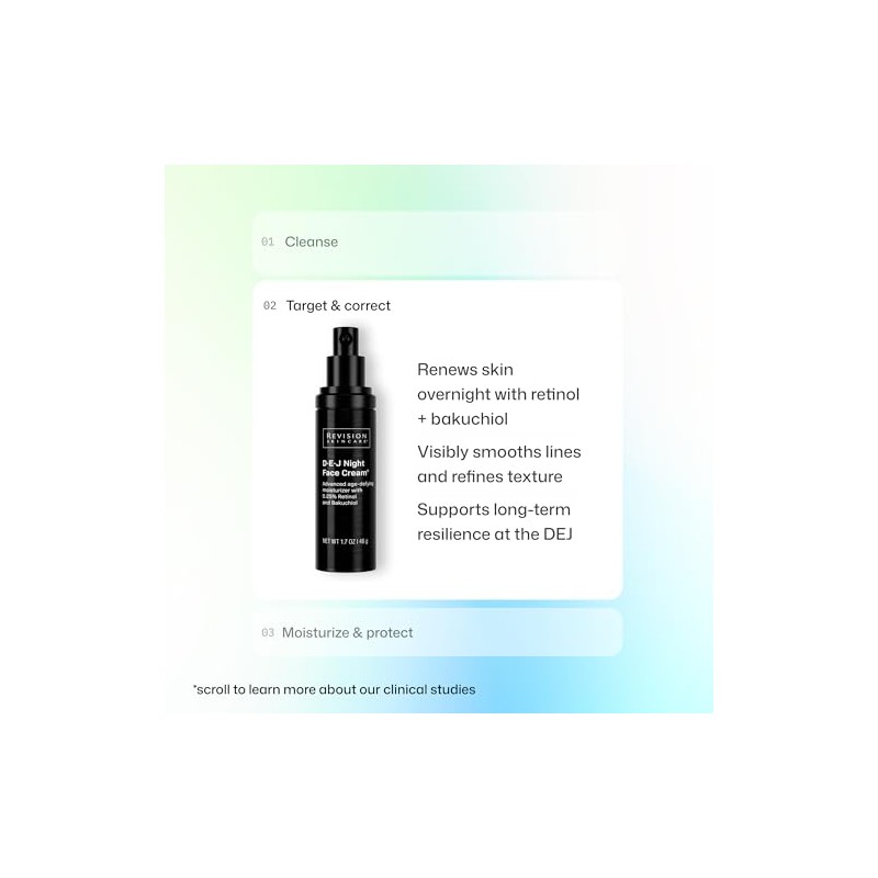 Revision Skincare D.E.J. Night Face Cream, 1.7 oz.