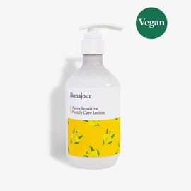 Bonajour 보나쥬르 비건 아쥬라 센서티브 패밀리 케어 로션 300ml Bonajour Vegan Azulene Sensitive Family Care Lotion 300ml