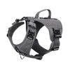 ICEFANG GN8 Tactical Dog Harness with 4X Metal Buckles for