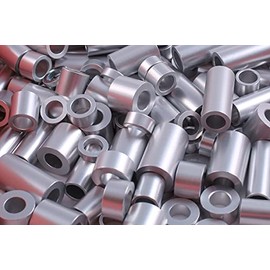 Aluminum Spacer 3/4" OD x 1/4" ID x Many Lengths Round by Metal Spacers Online (1-1/2" Length, 2)