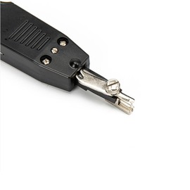 Professional Punch Down Tool, Multifunctional Impact Punchdown Tool with Pick and Spudger, Network Cables Impact Terminal Insertion Tool