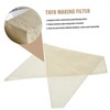Gatuida 10pcs Reusable Unbleached Cotton Fabric Strainer Fine Cheesecloth for