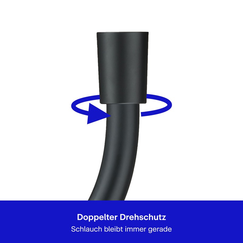 Duravit Universal Shower Hose, Flexible Shower Hose 1.80 m with