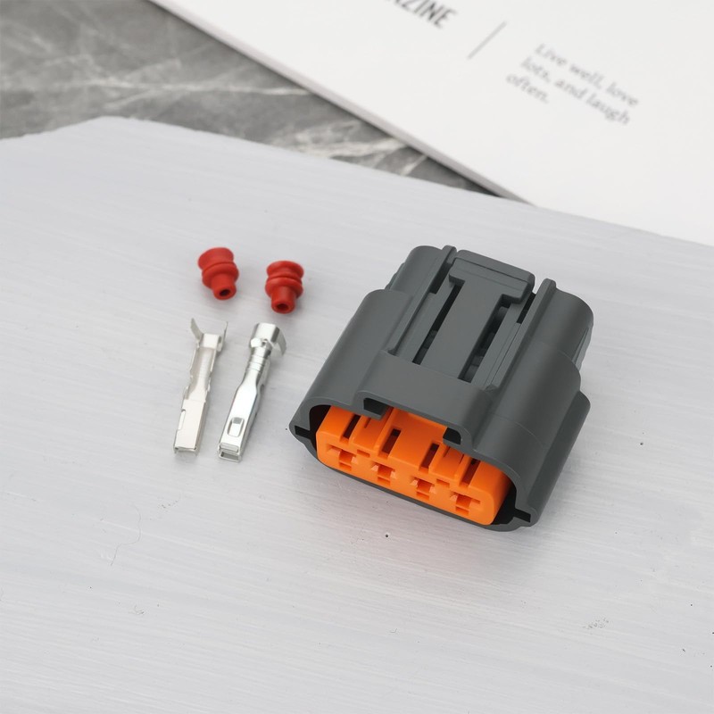 VGOL Pack of 2 4 Pin Engine Fuel Pump Connector