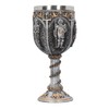 Nemesis Now Medieval Knight Goblet 17.5cm Silver, Resin w/Stainless Steel