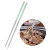 GOTH Perhk 304 Stainless Steel Chopsticks, 4 Pairs Reusable Multicolor