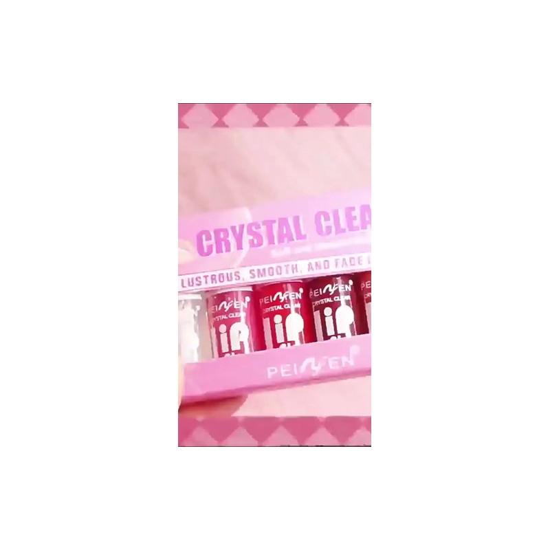 Kit 6pzs Aceites Labios Cristal Gloss Hidratantes Durables