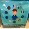 10-PIECE MEN'S GETAWAY TRAVEL KIT Shave Cream Deodorant Shampoo Razor