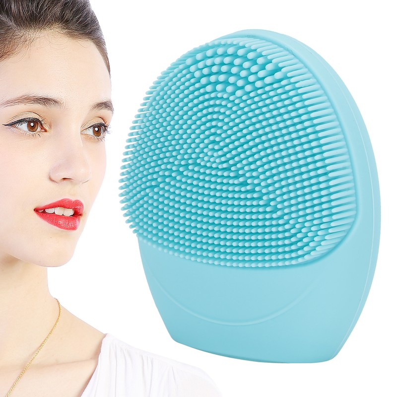 Facial Cleansing Brush Waterproof Electric Vibration Face Cleanser Skin Caring