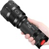 REHKITTZ Torch LED Torches Super Bright,3300 Lumens Adjustable Focus Flashlight