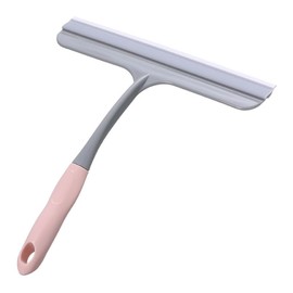 Shower Squeegee for Glass Doors, Mirror Cleaner All-Purpose Squeegee with Hanging Hole, Window Glass Wiper for Shower Doors, Windows, Mirrors, Tiles