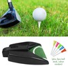 Golf Automatic Putting Cup, Golf Return Machine with 5Pcs Golf