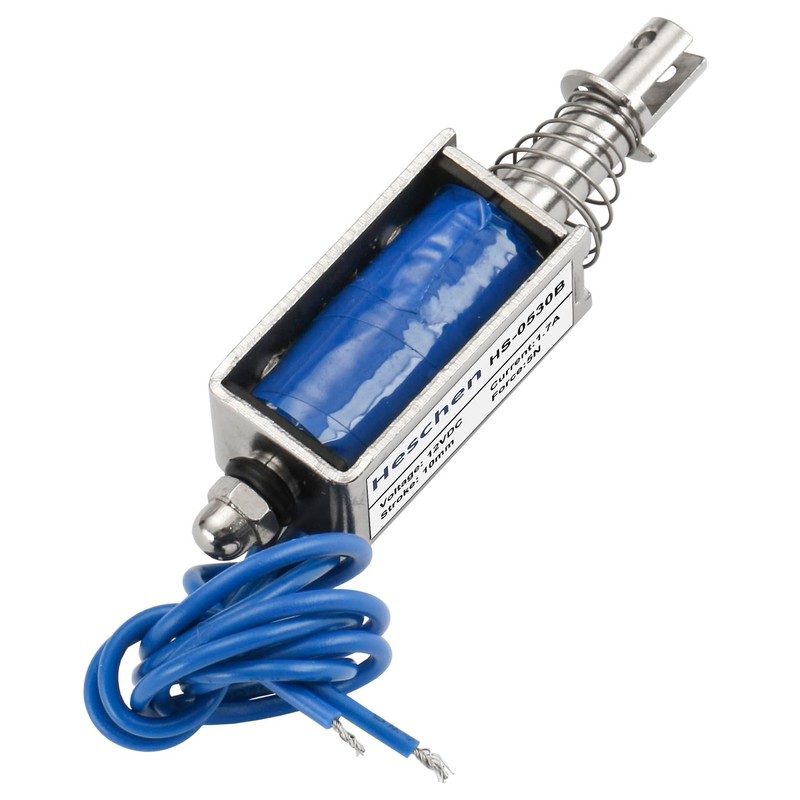 Hechen solenoid electromagnet HS-0530B DC12V 4N 10mm stroke push pull