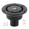 Gravity Freshwater Inlet Lockable Leakproof Water Filler Cap with 2