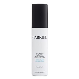 Gabriel Sea Mineral Hydra Mist, Natural, Paraben Free, Vegan, Cruelty-Free, Non GMO, Gently Tone and remineralize Skin with Blend of Active Ingredients from sea While Setting Makeup, 3.3 oz.