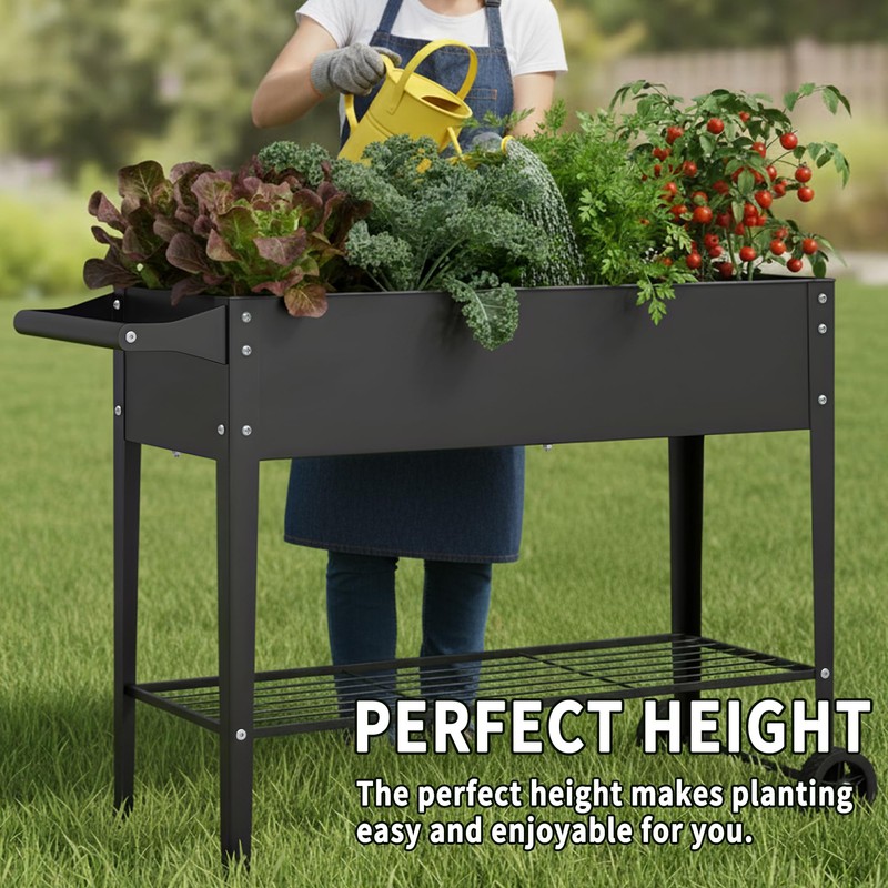 Chuangshuo Guard Elevate 2Pcs 32" Tall Raised Garden Bed with