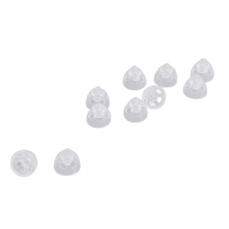 10pcs Sound Amplifier Open Domes Single Layer Washable Reusable Silicone