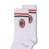 hermet Unisex Calze Milan Socks Set, white/black
