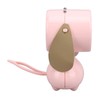 Handheld Fan Cute Cartoon Dog Shaped 3 Speeds Rechargeable Portable